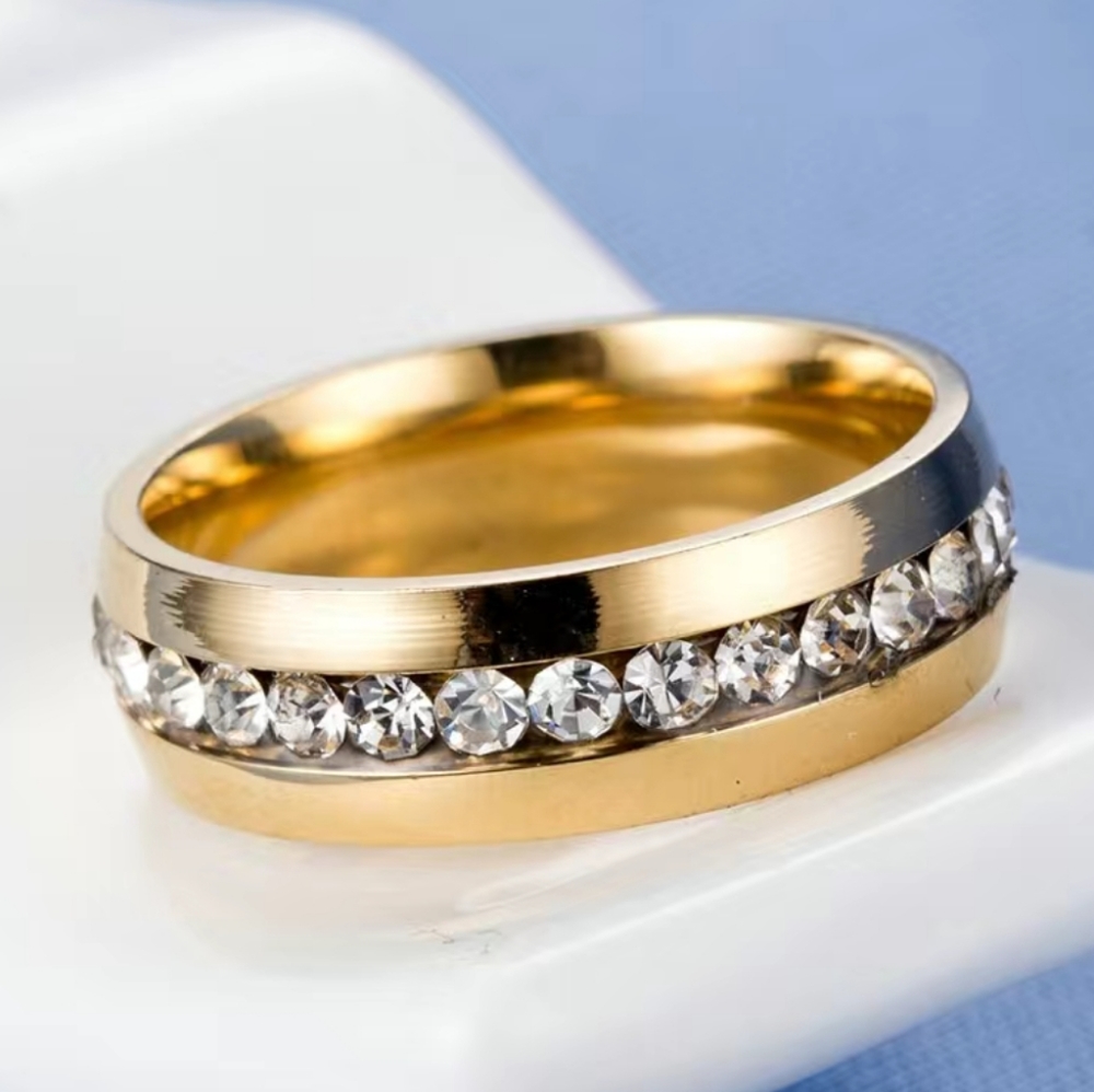 Mens Gold Diamond Ring